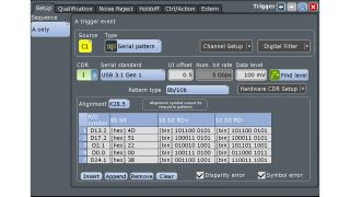 USB3.1 Gen1の8b/10bシンボルトリガ
