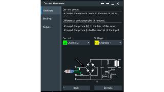 RTO6 comes with wizard to guide user on measurement setup
