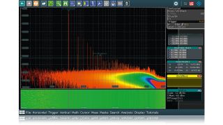 Spectrum analysis oscilloscope software Spectrum analysis oscilloscope software