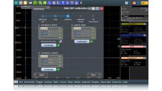 TDR/TDT analysis Oscilloscope software TDR/TDT analysis Oscilloscope software