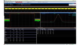 Analysis of a GSM signal with the R&S®VSE vector signal explorer software. Analysis of a GSM signal with the R&S®VSE vector signal explorer software.