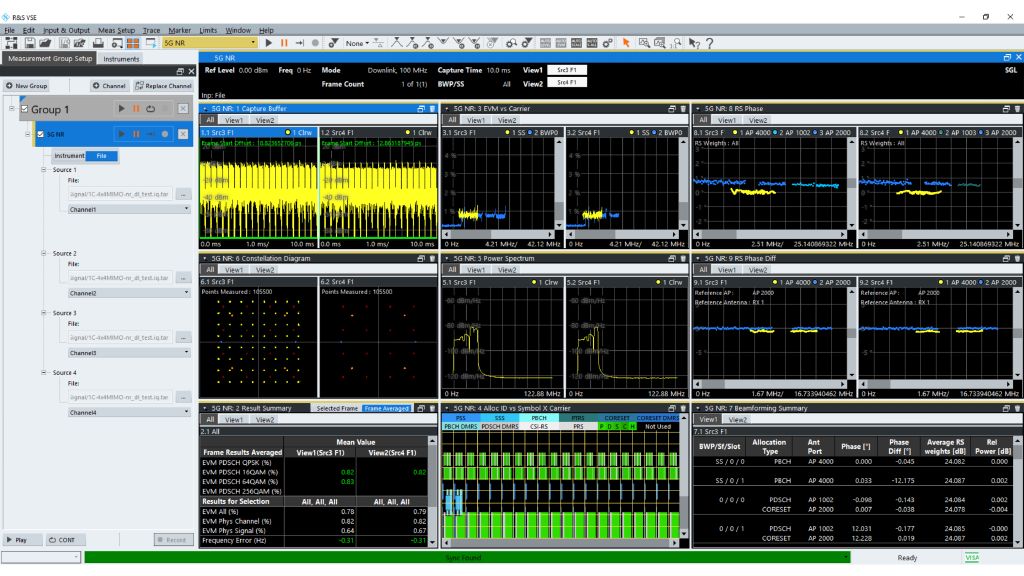 5G-MIMO-Analyse mit R&S®VSE
