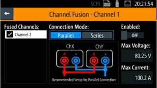 Channel fusion menu