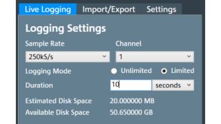 ロギングの設定