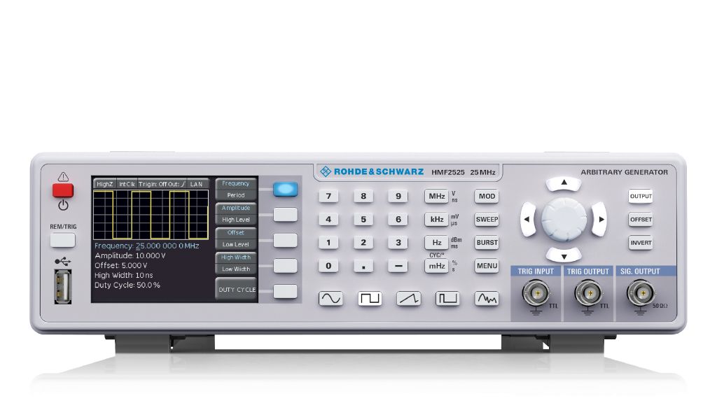 R&S®HMF2550 arbitrary function generator