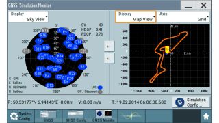 Имитация объединенной группировки спутников GPS/ГЛОНАСС/BeiDou/Galileo для мобильного пользователя ГНСС