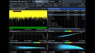Abbildung 7 – Leistungsverstärker-MMIC mit 24-28 GHz Abbildung 7 – Leistungsverstärker-MMIC mit 24-28 GHz