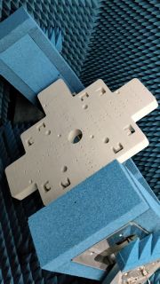 Optional 3D Azimuth over Elevation Positioner with RF rotary joints