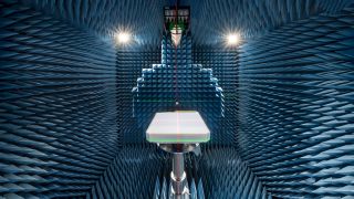 Greenerwave ESA antenna being characterized in the R&S TS8991 antenna test system.