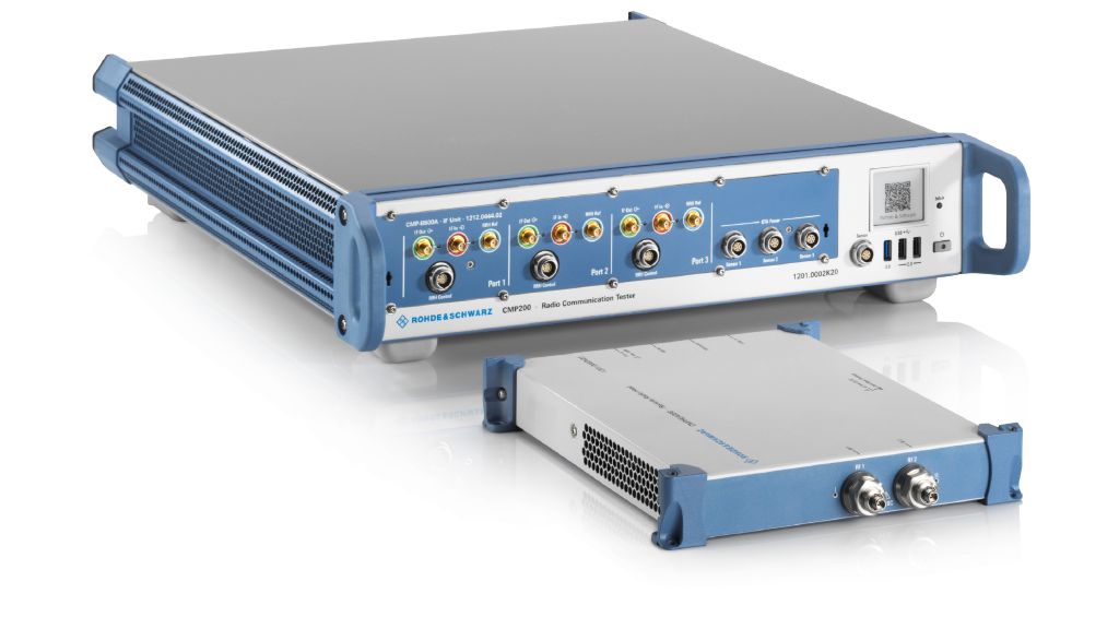 CMP200 radio communication tester and CMPHEAD30