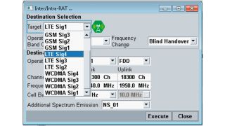 Target cell testing. Target cell testing.