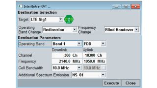 Configuring the R&S®CMW500 for handover testing. Configuring the R&S®CMW500 for handover testing.