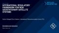 International regulatory framework for non-geostationary satellite systems