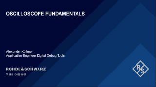 Oscilloscope Fundamentals