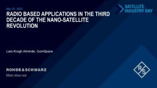 Radio based applications in the third decade of the nano-satellite revolution  Radio based applications in the third decade of the nano-satellite revolution