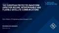 The European Protected Waveform (EPW) for secure, interoperable and flexible satellite communications