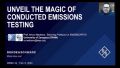 Unveil the magic of conducted emissions testing