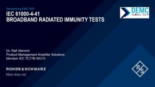 EMC Standards updates - IEC & CISPR EMC Standards updates - IEC & CISPR