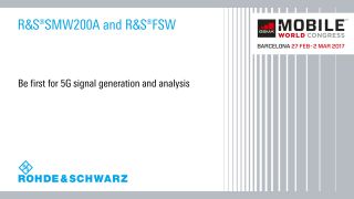 Be first for 5G signal generation and analysis Be first for 5G signal generation and analysis