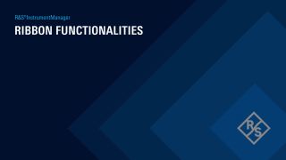 Ribbon functionalities Ribbon functionalities