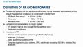 Definition of RF and microwaves Definition of RF and microwaves
