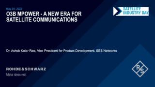 O3b mPOWER - A new era for satellite communications O3b mPOWER - A new era for satellite communications