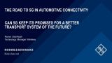Webinar: The road to 5G in Automotive connectivity