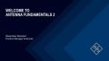 Antenna fundamentals 2