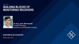 Building blocks of monitoring receivers and their functionality Building blocks of monitoring receivers and their functionality
