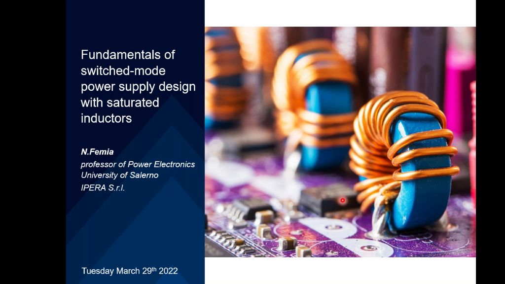 Fundamentals of switched-mode power supply design with saturated inductors 