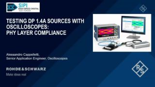 Testing DP 1.4a Sources with oscilloscopes - PHY layer compliance