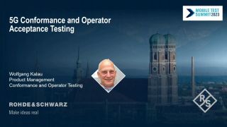 5G 3GPP conformance and NetOp testing