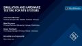 Webinar: Simulation and hardware testing for NTN systems