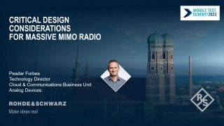 Critical design considerations for massive MIMO