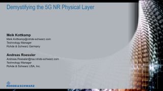 Demystifying the 5G NR physical layer  Demystifying the 5G NR physical layer