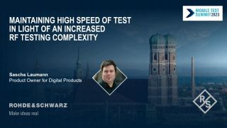 Maintaining high test speed with increased RF testing complexity