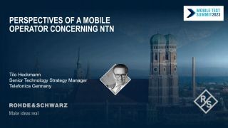 NTN mobile operator perspective 
