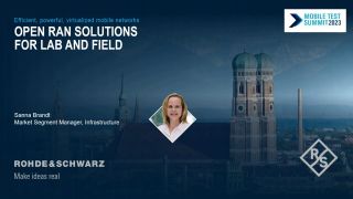 Open RAN solutions for lab and field