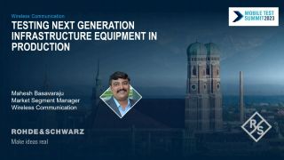 Testing next generation infrastructure equipment in production