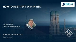 Wi-Fi test solutions