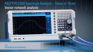 Built-in vector network analysis Built-in vector network analysis