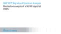 Modulationsanalyse eines 5G NR-Signals Modulationsanalyse eines 5G NR-Signals