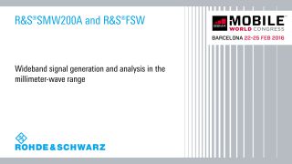 Wideband signal generation and analysis Wideband signal generation and analysis