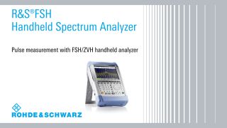 Precise pulse measurements using the R&S®FSH/ZVH handheld spectrum analyzer Precise pulse measurements using the R&S®FSH/ZVH handheld spectrum analyzer