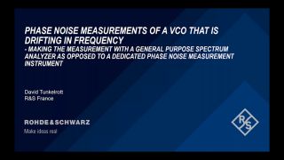 Webinar : Mesure de bruit de phase d'un VCO