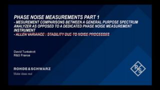 Webinar :Les fondamentaux de la mesure de bruit de phase - Partie 1