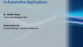 Webinar: Analyse von FMCW-Radarsignalen in Automotive-Anwendungen Webinar: Analyse von FMCW-Radarsignalen in Automotive-Anwendungen