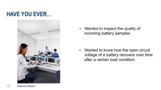 Battery Simulation with the R&S®NGM200 and R&S®NGU201 Battery Simulation with the R&S®NGM200 and R&S®NGU201