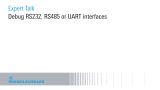 Debug RS232, RS485 or UART interfaces Debug RS232, RS485 or UART interfaces