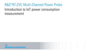Introduction to IoT power consumption measurement Introduction to IoT power consumption measurement
